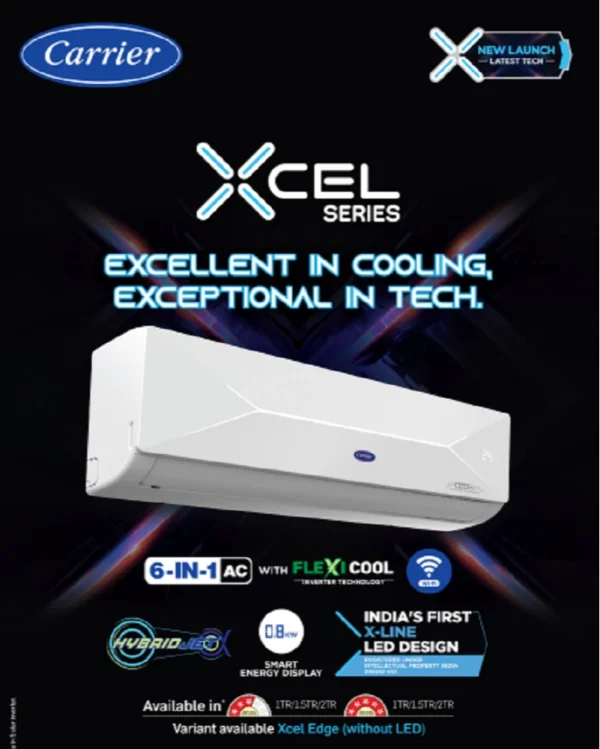 CARRIER S/AC 18K 5 STAR XCEL LUMO EXI WIFI