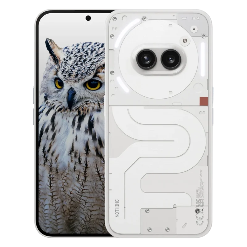 Nothing Mobile(2A) (R) 8/256 White High-Quality Display, Powerful Performance