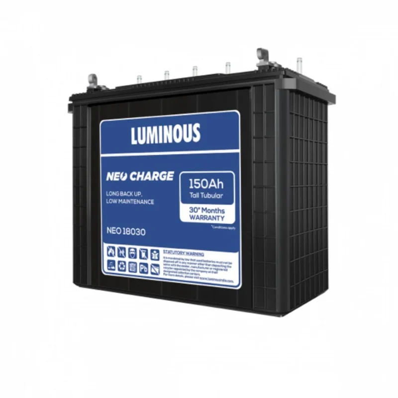 Luminous 18030 150 Ah Inverter Battery For Home, Office