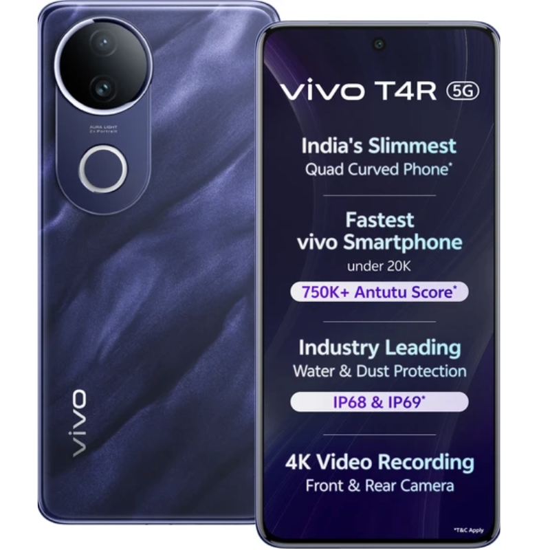 vivo T4R 5G (Twilight Blue, 256 GB) (8 GB RAM)