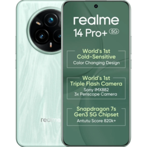 realme 14 Pro+ 5G (Emerald Drift, 256 GB)  (8 GB RAM)